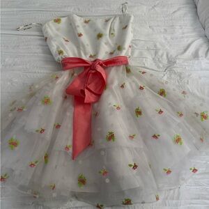 Betsey Johnson corset dress with sash bow 🎀